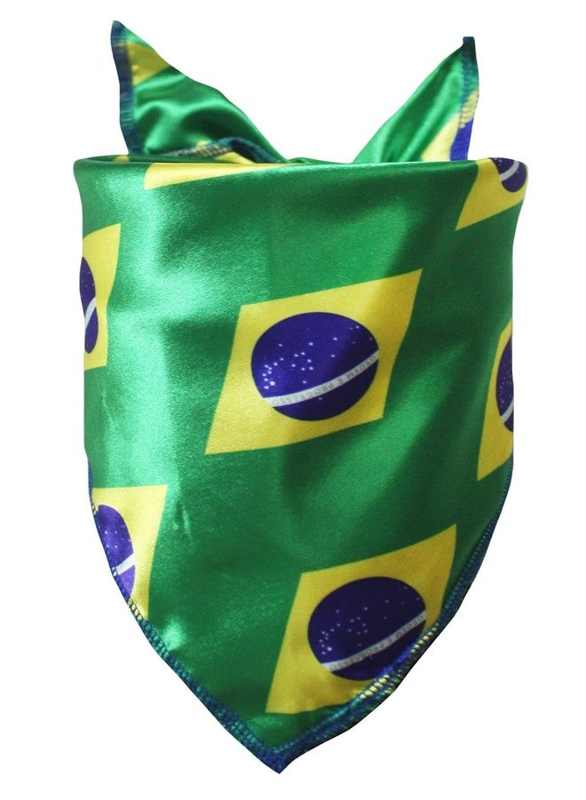 Petitebella Nation Flag Pet Bandana (Brazil, Small) - Image 1